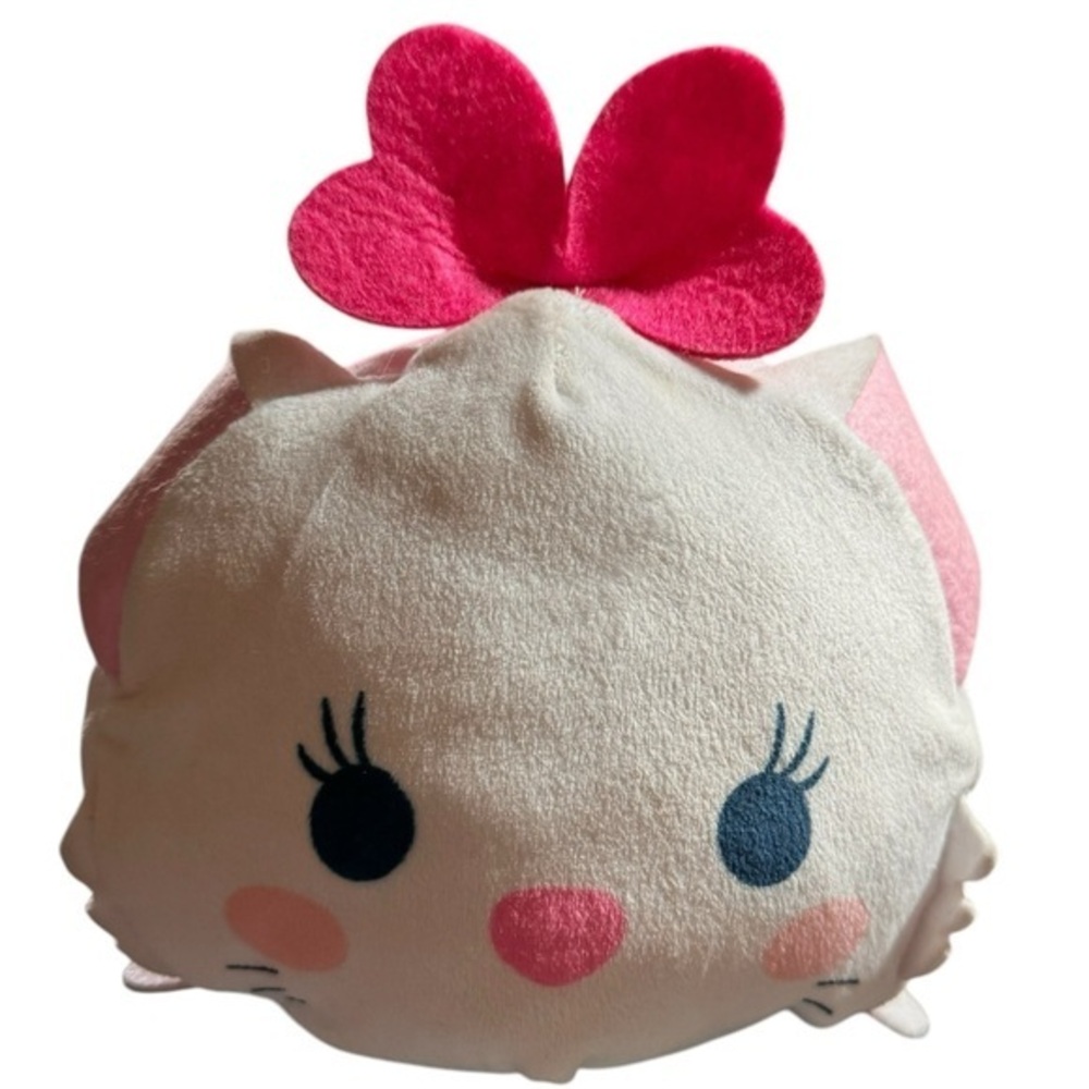 Disney‎ Tsum Tsum EUC MARIE ARISTOCATS Soft Plush Stuffed Toy